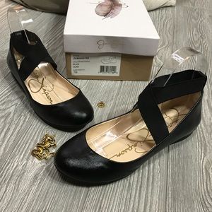 🦄 Jessica Simpson Mandayss Black Ballet Flat 7